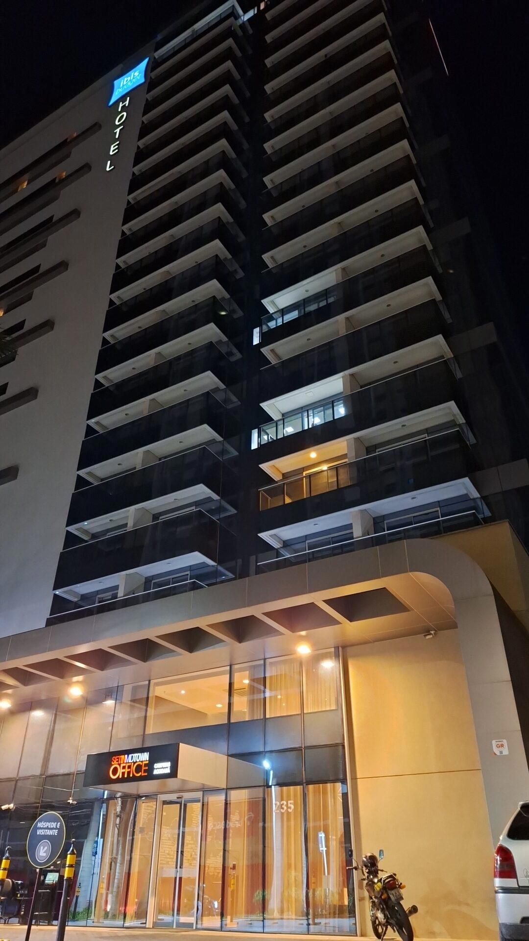 Fachada do prédio